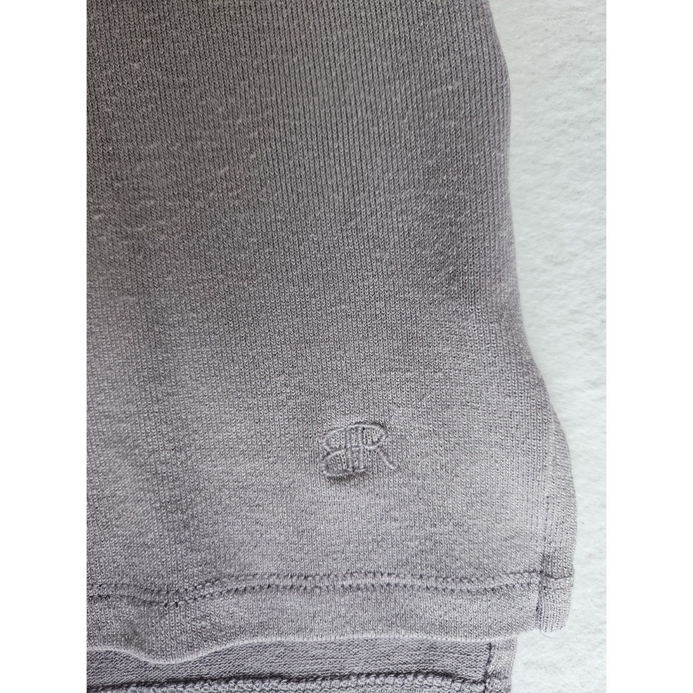 Banana Republic Womens Sz XXL Purple Knit Long Sleeve Tunic Minimalist Classic - Picture 3 of 8